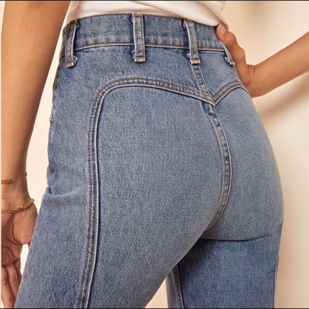 Reformation Saddle Jean Sydney